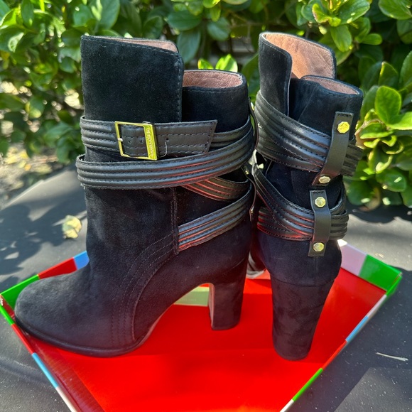 Luise Et Cie women’s black suede booties,size 5 1/2 - Picture 5 of 10